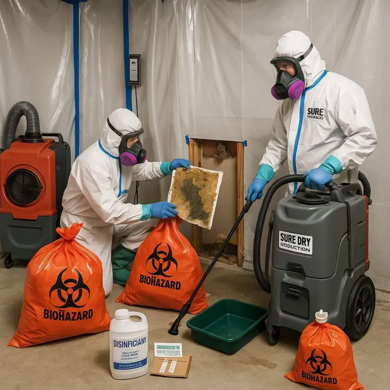 Contaminated Water Handling Protocols process in Cozad, NE