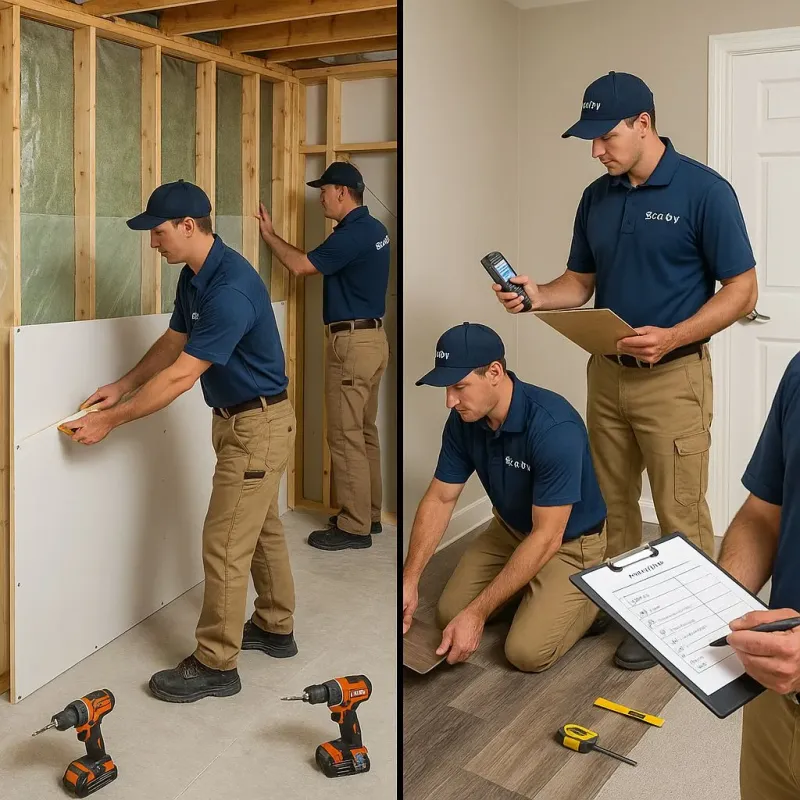 Repairs and Reconstruction process in Cozad, NE